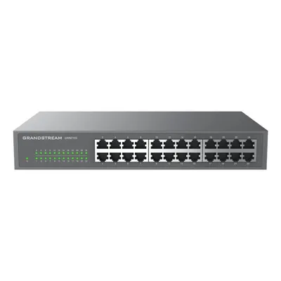 Grandstream GWN7703 24-Port Gigabit PoE+ 10Gbps Unmanaged VLAN QoS Switch