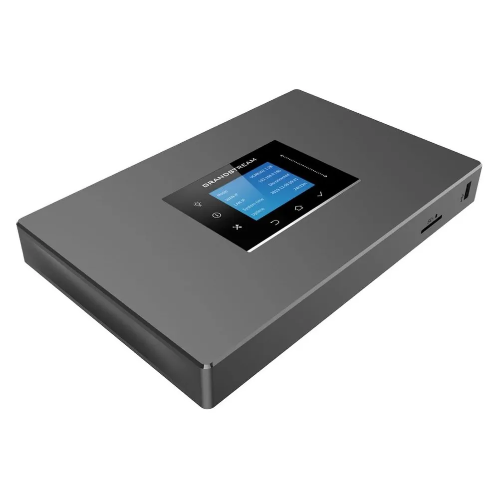 Grandstream Networks UCM6300A PBX 250 Ethernet-Benutzer Grau LCD-Display