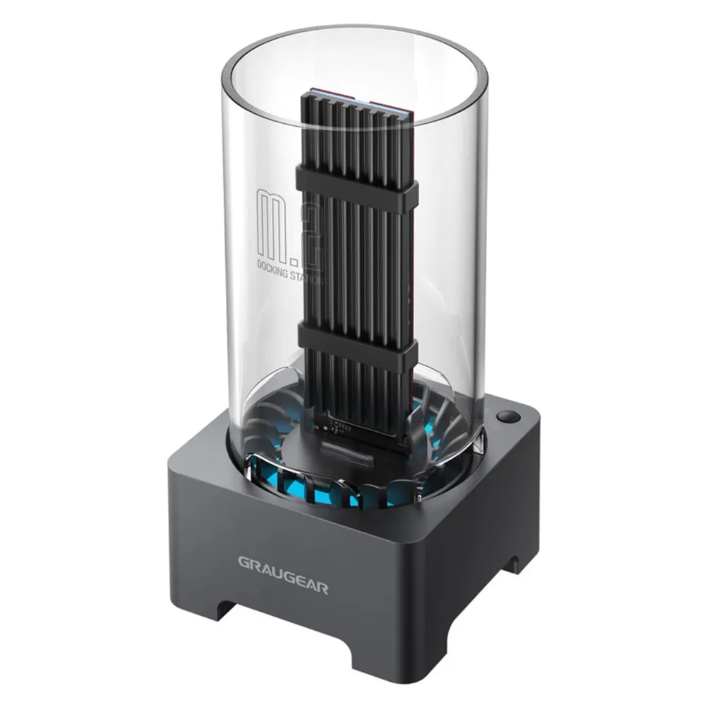 Anschlussbasis Graugear G-M2DK-AC-10G USB 3.2 Gen 2 Type-C 10 Gbit/s