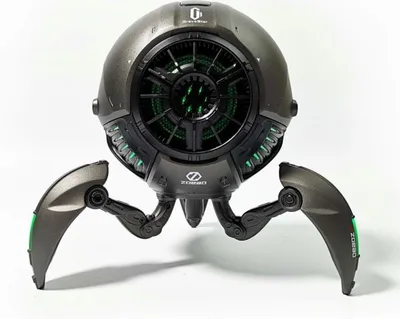 GravaStar ZOEAO Bluetooth-Lautsprecher Stereo (Bluetooth, 20 W, Sci-Fi Design)