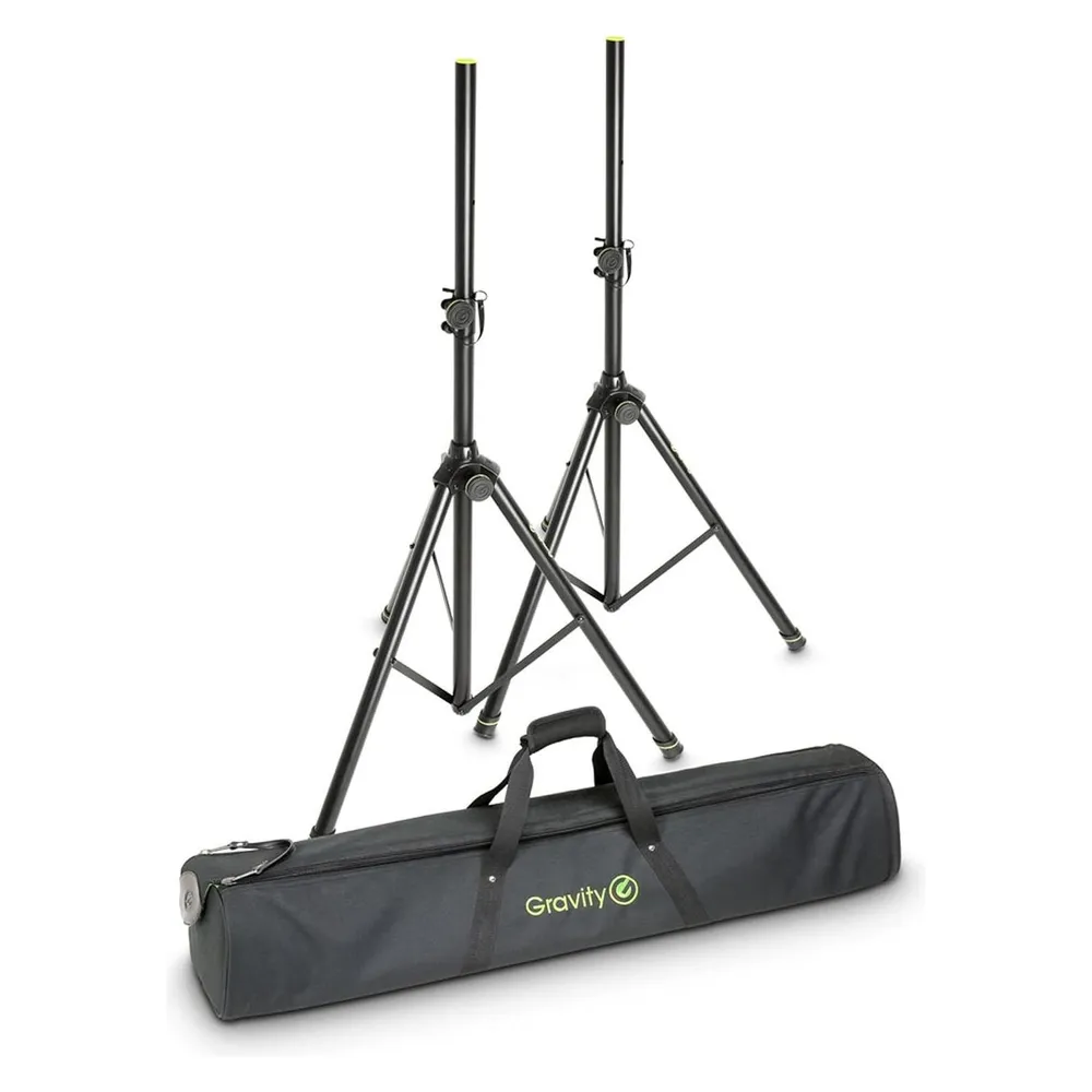 Gravity PA-Lautsprecher Stativ Set Aus (Set, Ständer, Höhenverstellbar)