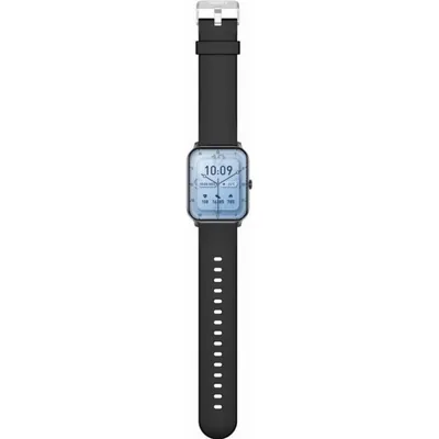 Gravity GT36-5 Bluetooth 1,85" Schwarz Silikonarmband Schwarz IP68 Blutdruckmesser