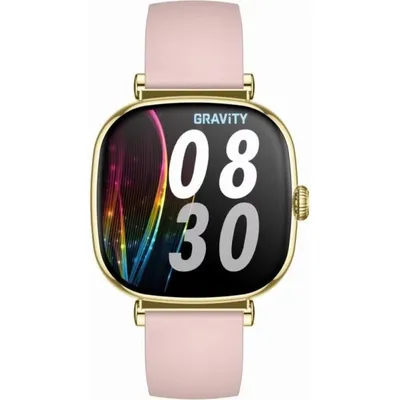 Gravity GT32-1 Bluetooth 1,7" Gold Einheitsarmband IP68 Wasserdicht