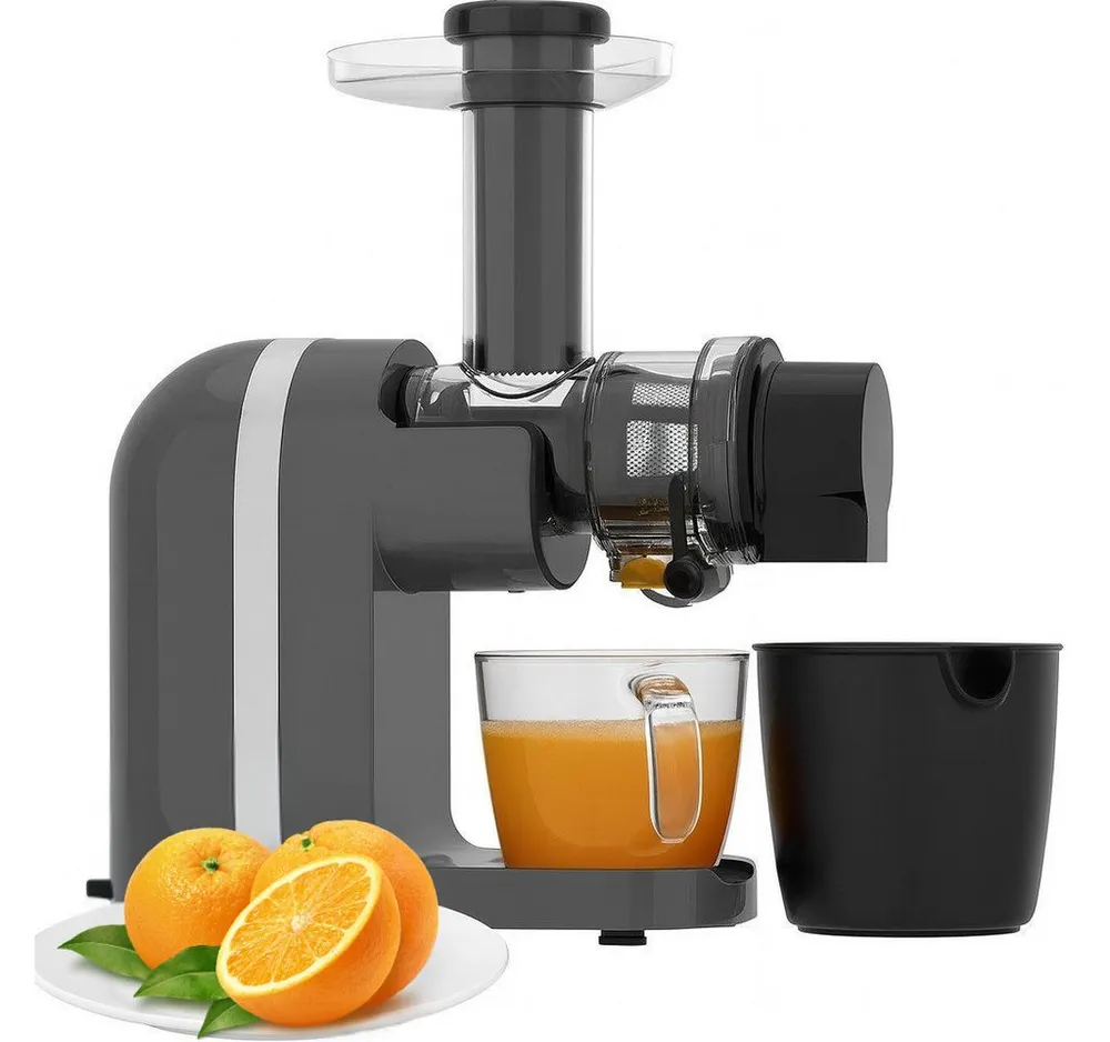 Greatfinds Slow Juicer, 200 W, 7-Stufen-Schnecke für klare, saubere Safttrennung