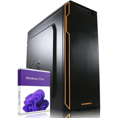 GREED Basic 7 Desktop-PC Intel Core i5-6500 8 GB 240 GB SSD Windows 11 Pro WiFi 6