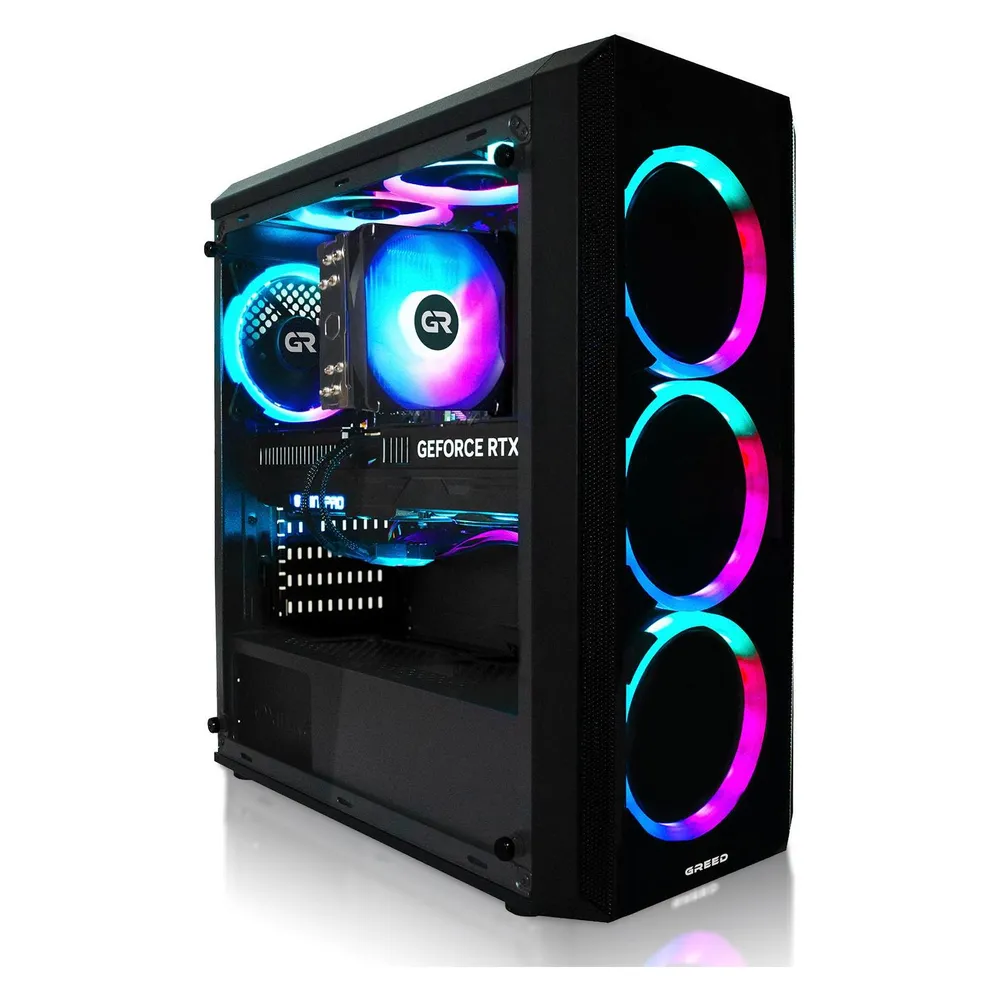 Desktop-PC GREED MK2 AMD Ryzen 5 5500 32GB 512GB SSD RTX 5050 8GB Windows 11 Pro