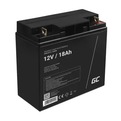 Wiederaufladbare Batterie Green Cell AGM09 18000 mAh 12 V Blei AGM schwarz