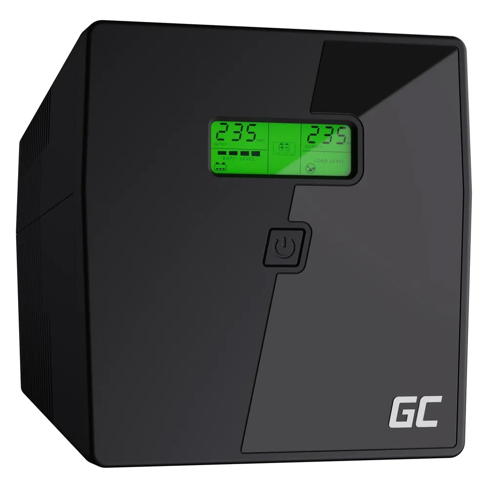 Sai Green Cell 1.999VA Bleiakku 8h Pure Sinus RJ-45 USB IEC320