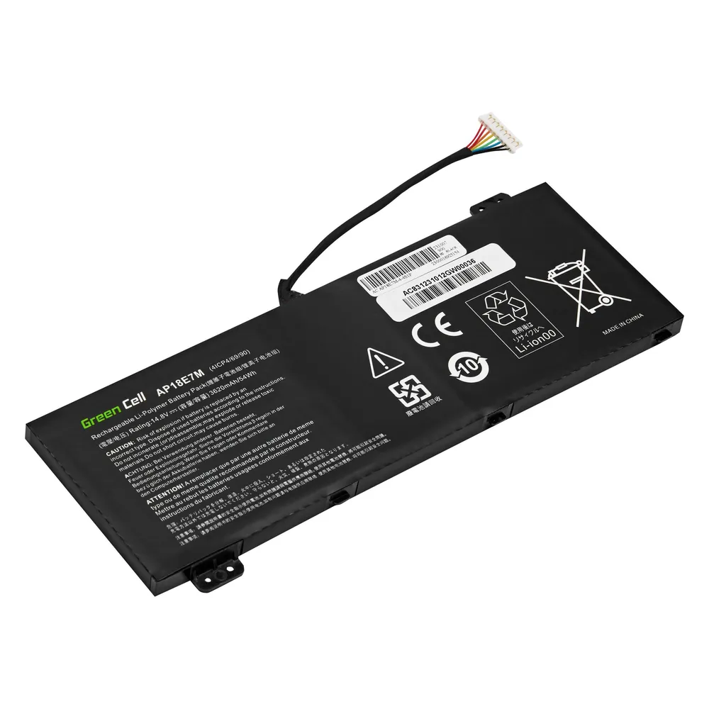 GreenCell Laptop Battery for Acer Nitro 5 AN515-44 AN515-45 AN515-54 - 3620mAh