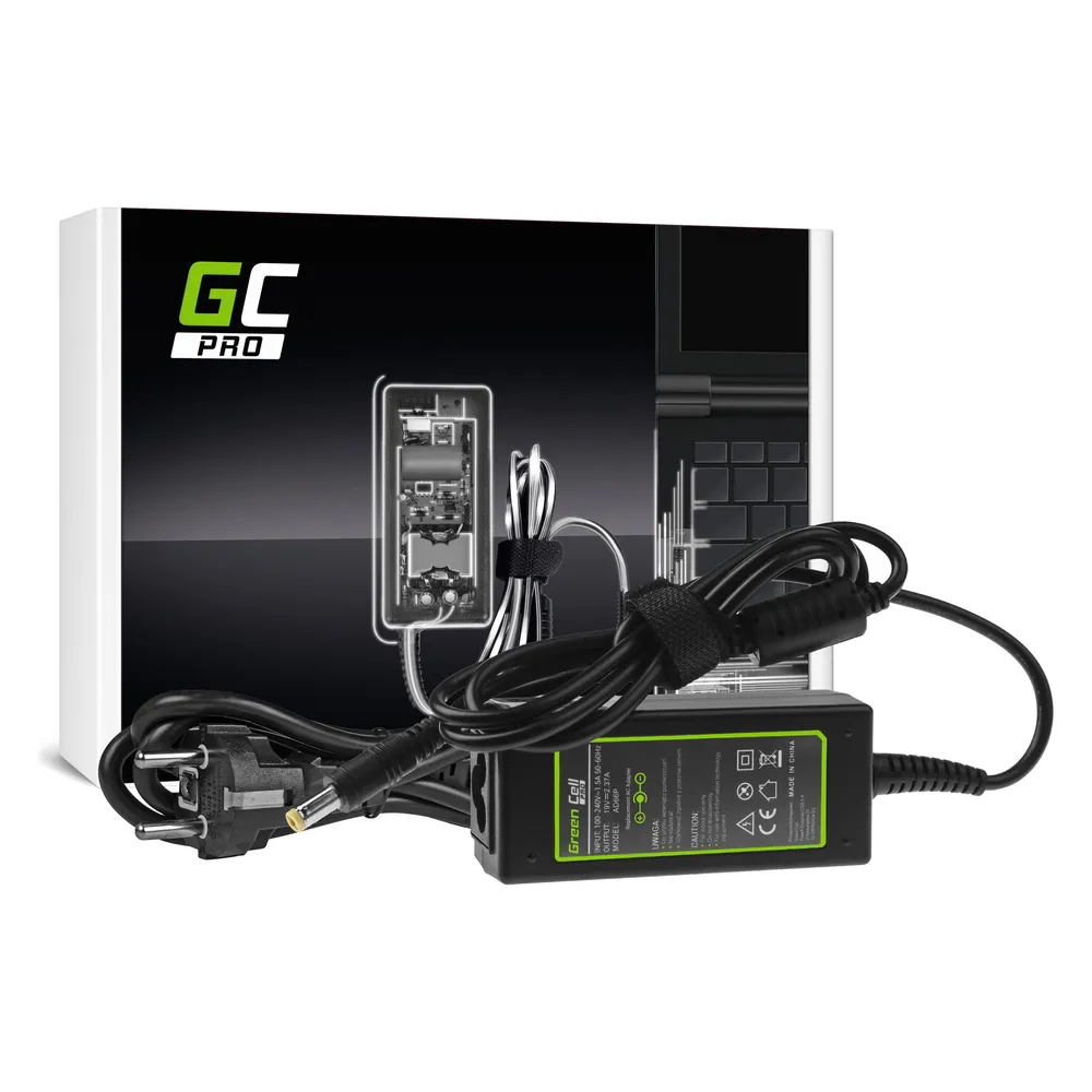 GreenCell AD66P - Notebook - Indoor - 45 W - 19 V - 2,37 A - Überspannung - Kurzschluss