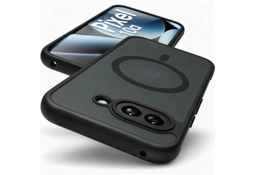 GreenHec Handyhülle Hülle Google Pixel 10 9 8 7 6 Pro XL MagSafe Case 9a 10a Magnet Schutz 7 Zoll, Cover Schwarz Magnetisch Handyhülle Pixelsnap Black Stoßfest Dünn Matt