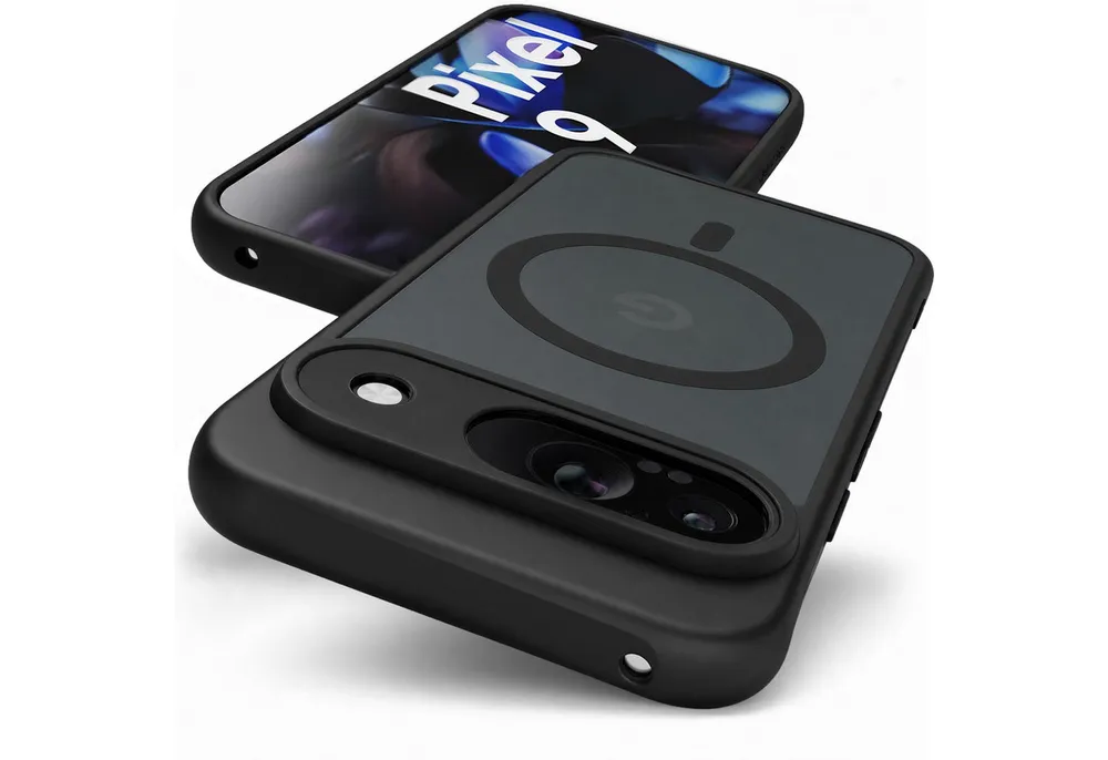 GreenHec Handyhülle Hülle Google Pixel 10 9 8 7 6 Pro XL MagSafe Case 9a 10a Magnet Schutz 7 Zoll, Cover Schwarz Magnetisch Handyhülle Pixelsnap Black Stoßfest Dünn Matt