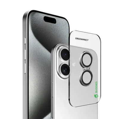 BUDDIES for IPhone 17 (Silver) Schutzglas