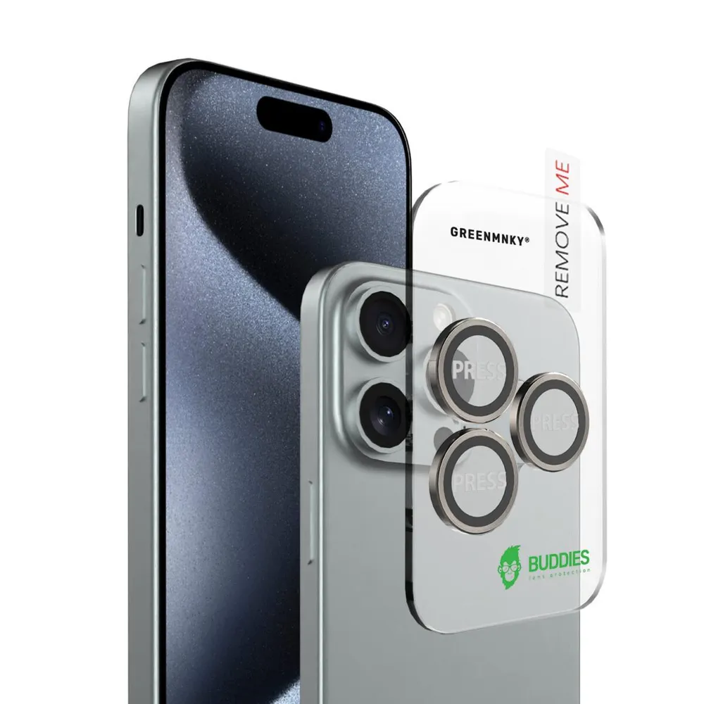 BUDDIES für iPhone 16 Pro/16 Pro Max, Titanium