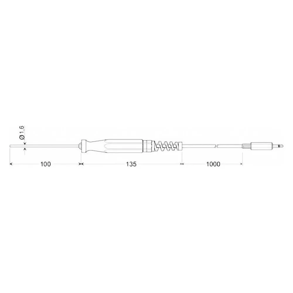 Greisinger Tauchfühler GTF 175/1.6 -70 bi