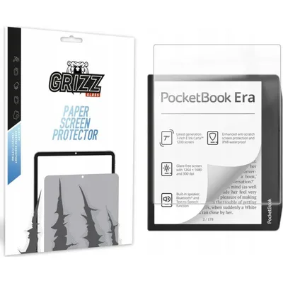 Mattes Schutzfolie GrizzGlass PaperScreen für PocketBook Era