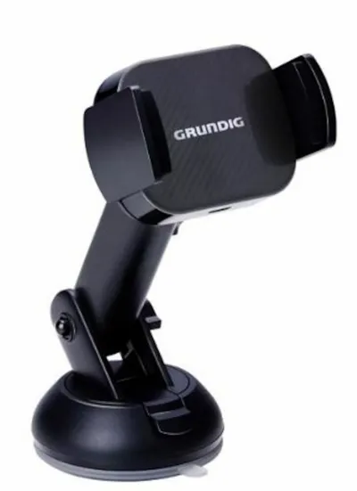 Grundig Handy-Halterung Phone holder/charger car Qi