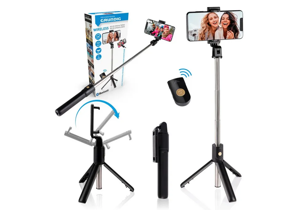 Grundig Selfie-Stick Grundig Selfie Stick und Stativ