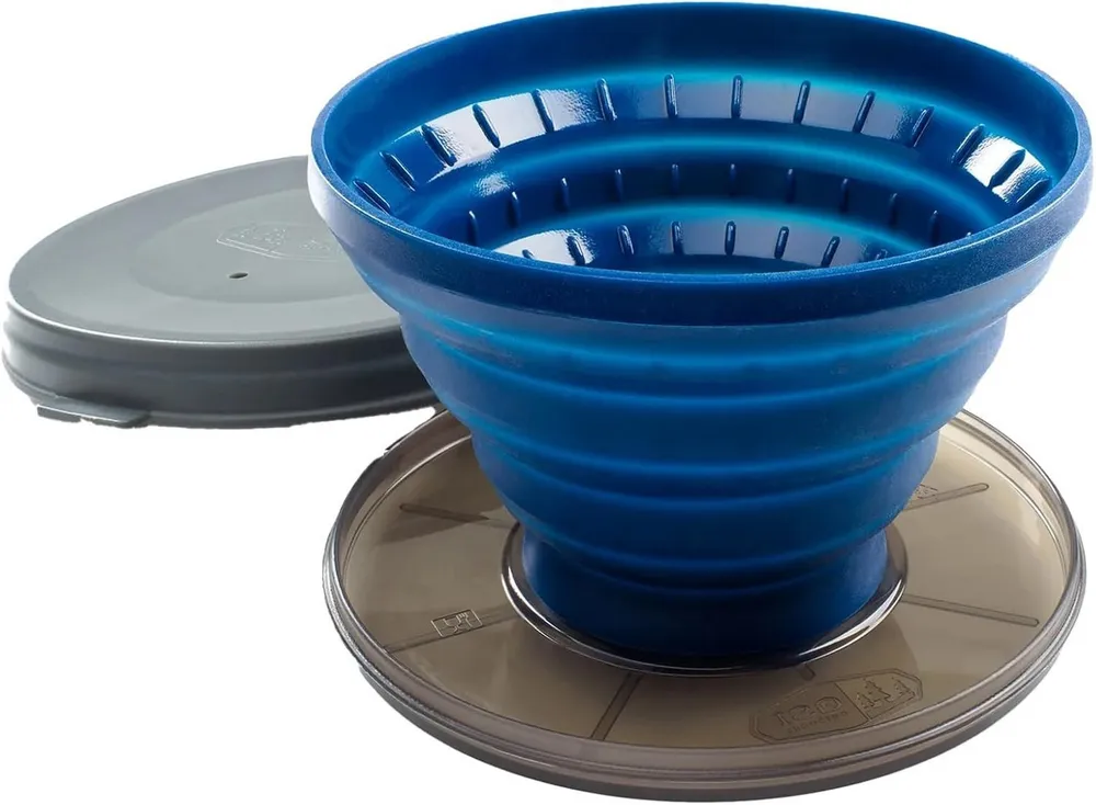 GSI OUTDOORS Reisekaffeemaschine faltbarer Kaffeefilter für Outdoor & Camping, 4, faltbarer Kaffeefilter für Outdoor & Camping