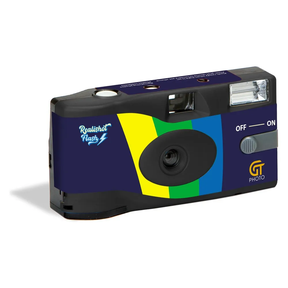 Kompakte Analoge Kamera GT Photo GT27FL 135 mm 31 mm Schwarz Blau Kompakte Analoge Kamera GT Photo GT27FL 135 mm 31 mm Schwarz Blau