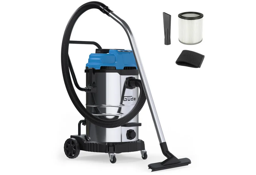 Güde Nass-Trocken-Sauger GNTS 3-60L, 3600 W, beutellos, mit Beutel, 3600 (3 x 1200) W