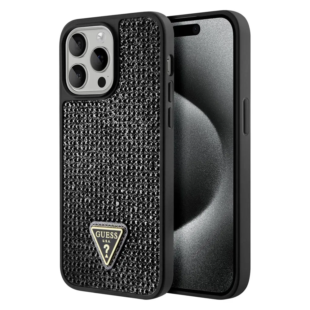 Guess Schutzhülle Triangle Diamond Apple iPhone 15 Pro (Apple iPhone 15 Pro)
