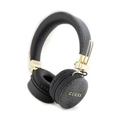 Guess Bluetooth Kopfhörer Klassisch mit 4G Logo, Kabellos, Schwarz