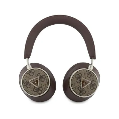 Guess GUBHC15P4MRCTW Bluetooth Kopfhörer Supraaural mit ENC und Bluetooth 5.4 Braun