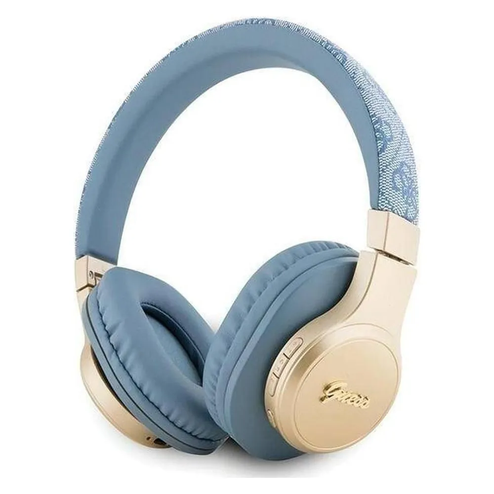 Guess Wireless Leather Headphone with Metal Logo (32 h, Kabellos)