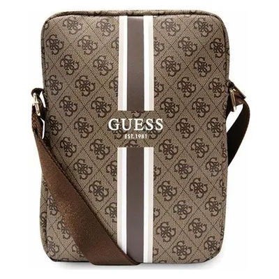 Guess PU 4G Printed Stripes Wallet Universal 10 Zoll - brown