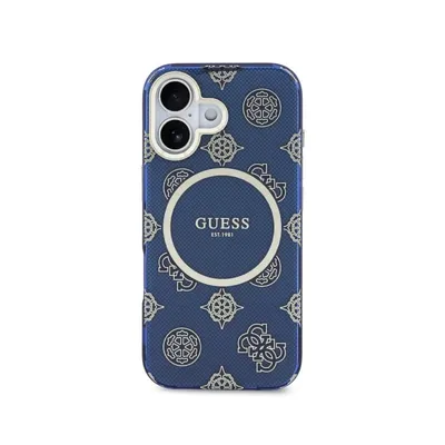 Handyhülle Guess Multilogo Hart Blau Premium-Schutz für iPhone 17