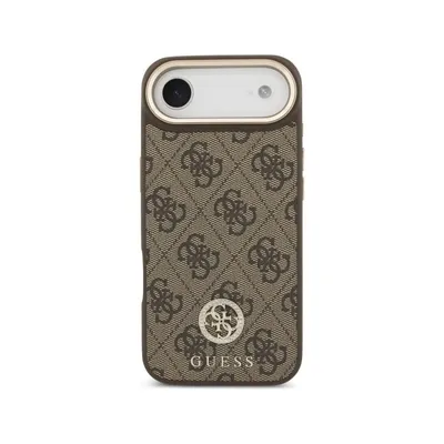 Funda für Handy Guess Polipiel Braun 4G Strass MagSafe für iPhone Air