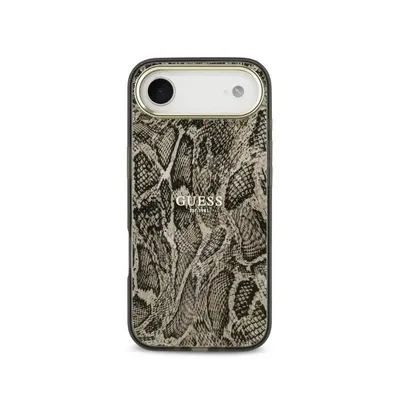 Funda für Handy Guess Python PC+TPU Braun MagSafe für iPhone Air
