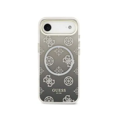 Guess Hülle Peonía Schwarz Glänzend PC+TPU MagSafe für iPhone Air