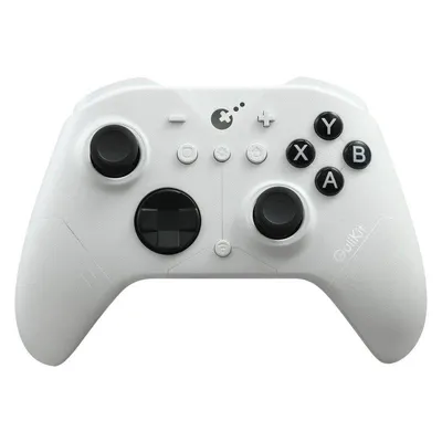 Gamepad GuliKit ES PRO Weiß Wireless Multiplattform TMR Joysticks Hall Trigger