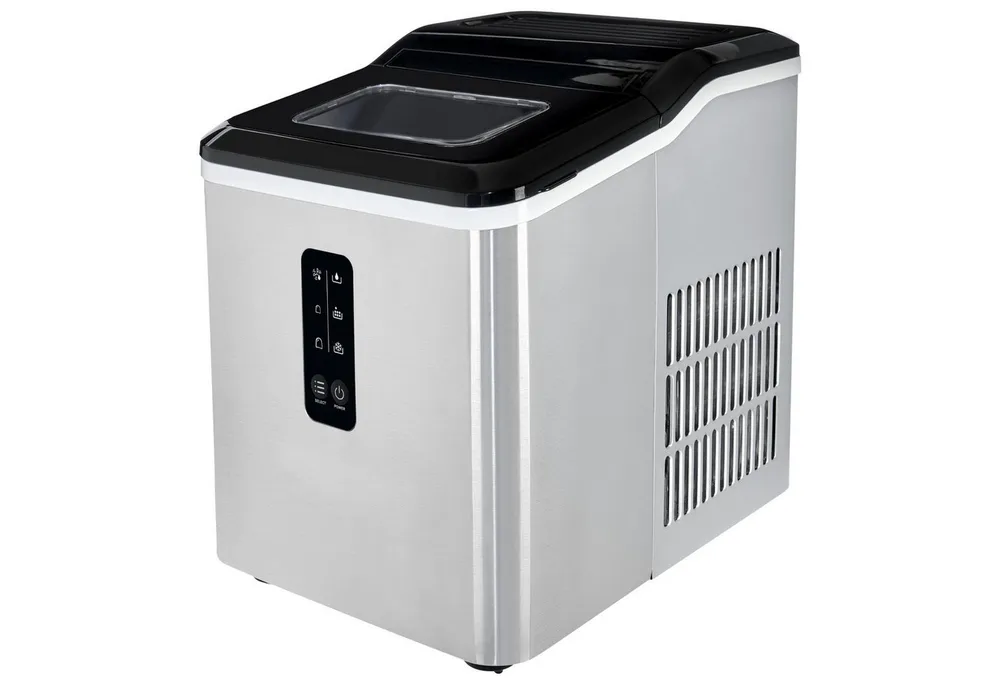 Gutfels Eiswürfelmaschine ICE MAKER 4015, Fassungsvermögen 1,2 kg, Display, herausnehmbarer Eiswürfelbehälter