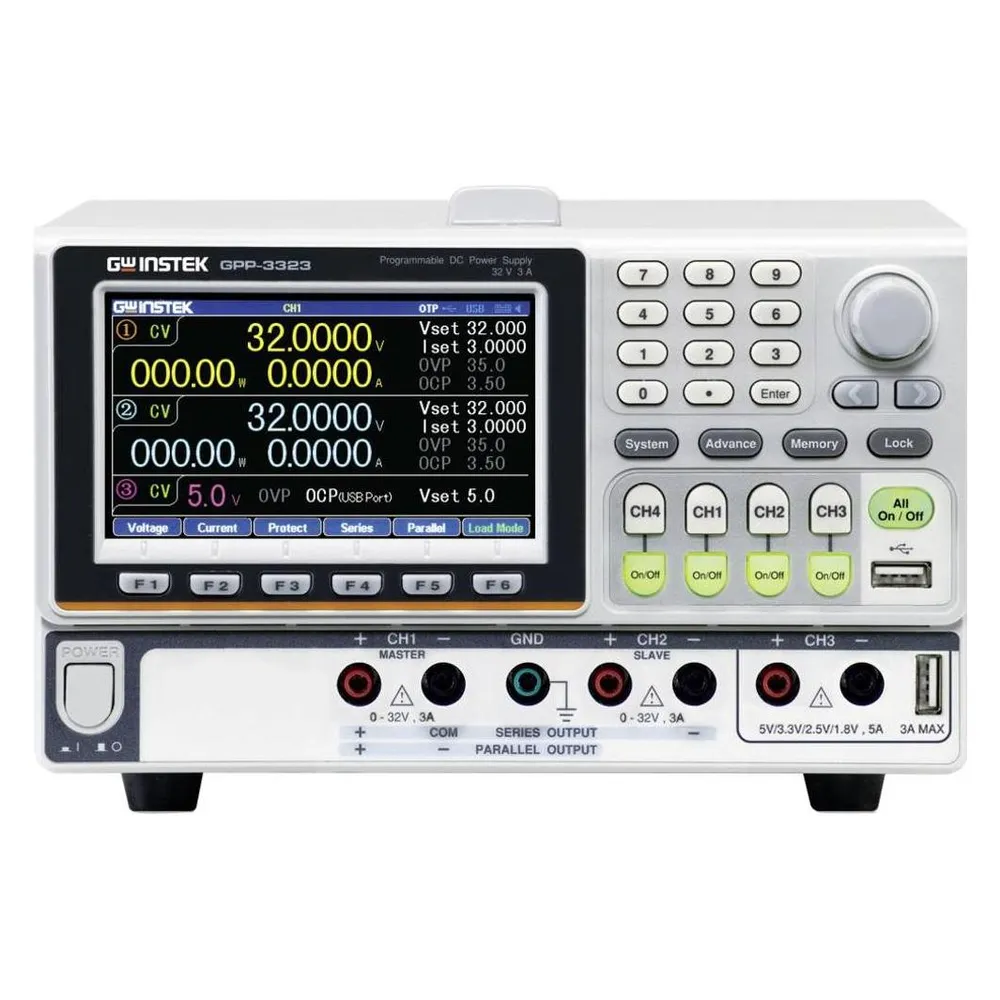 GW Instek GPP-3323 Alimentatore da laboratorio regolabile 0 - 32 V 0 - 3 A RS-232