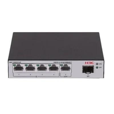 Switch H3C LS-1600V2-6P-GL 5x Gigabit RJ-45 1x SFP+ 12Gbps VLAN Rack