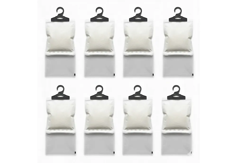 HAC24 Granulat-Luftentfeuchter 8er Set Luftentfeuchter Entfeuchter Kleiderschrank