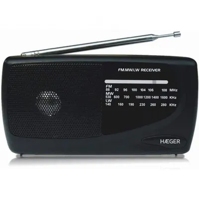 Haeger Handy Tri-Band Analog-Tragradio