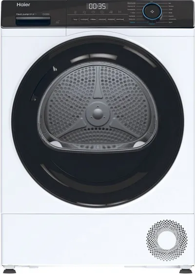 Haier Wärmepumpentrockner I-PRO 3 HD91-A3939E, 9 kg, Extra Hygiene-Funktion, i-Refresh-Dampfprogramm