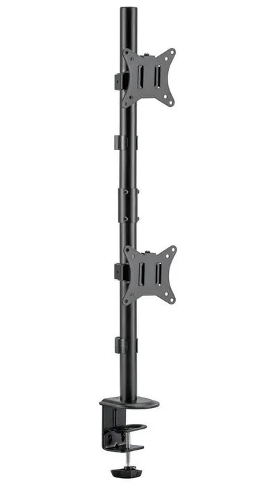 HALTERUNGSPROFI Monitor-Halterung Office-04V, (bis 32,00 Zoll, Monitore werden übereinander montiert)