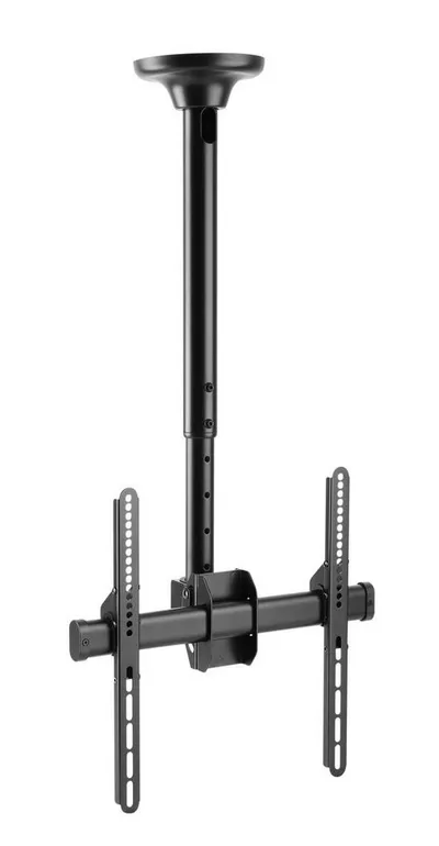 HALTERUNGSPROFI TV-Deckenhalterung DH4001, (bis 55,00 Zoll, Neigbar, Drehbar, Schwenkbar, Höhenverstellbar)