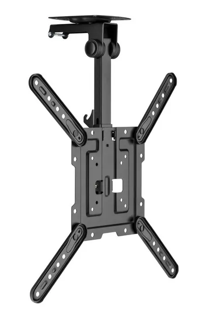 HALTERUNGSPROFI TV-Deckenhalterung CM422L, (bis 55,00 Zoll, Einklappbar, Unterbau-geeignet, für (Dach)Schrägen geeignet)