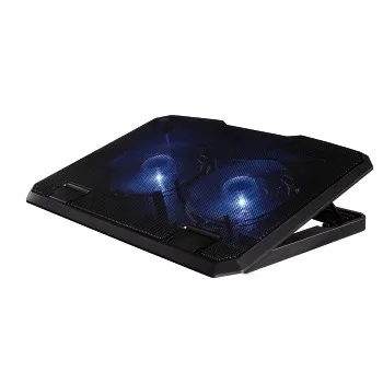 Hama Black Llaptop-Kühlpad 39,6 cm (15.6") Schwarz