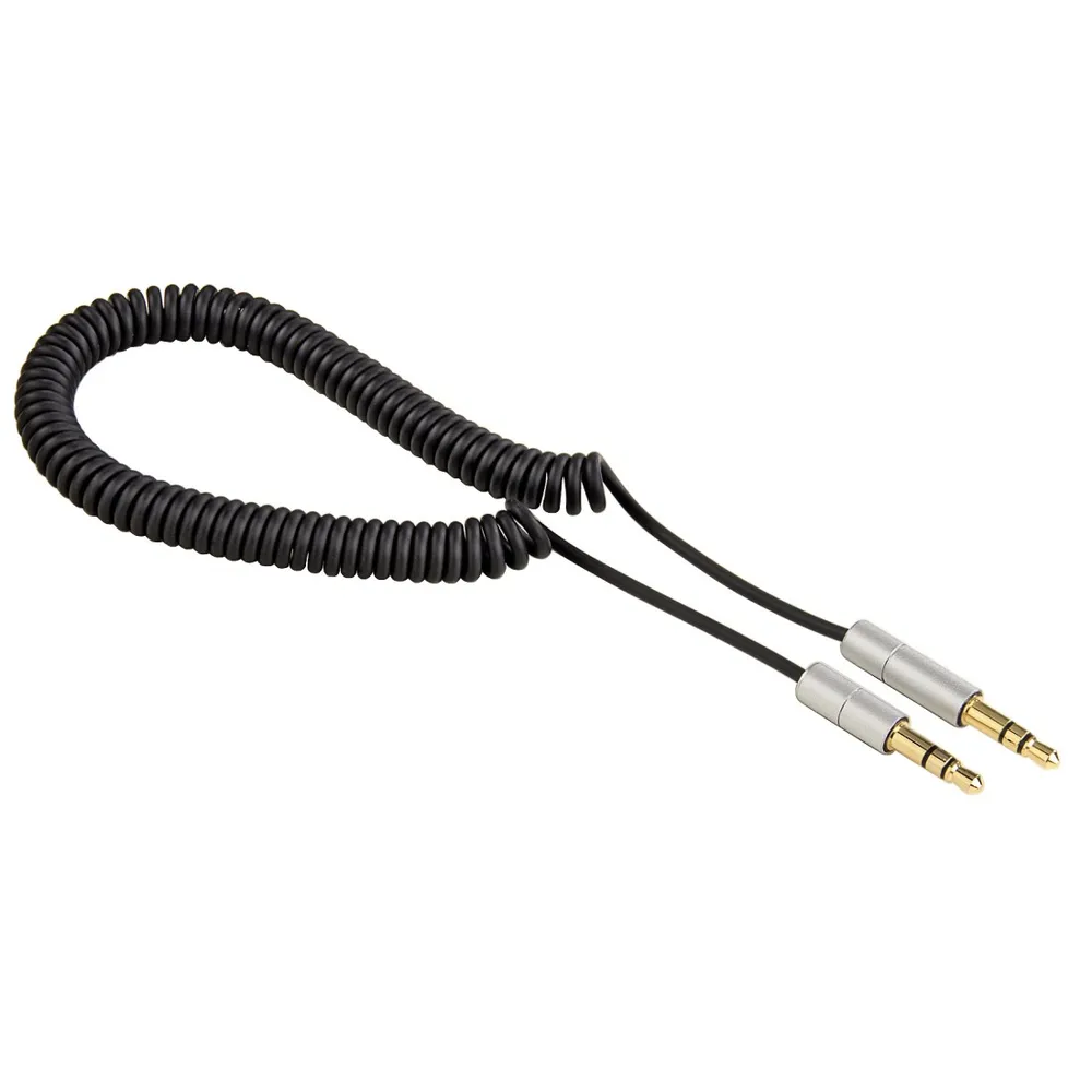 Spiralkabel, 3,5-mm-Klinke, stereo, Stecker- Stecker (00093775)