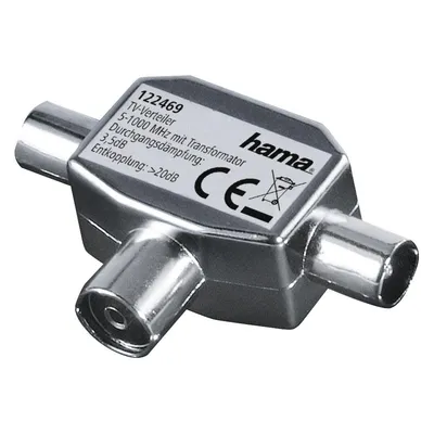 Hama Antennen-Verteiler Koax-Kupplung