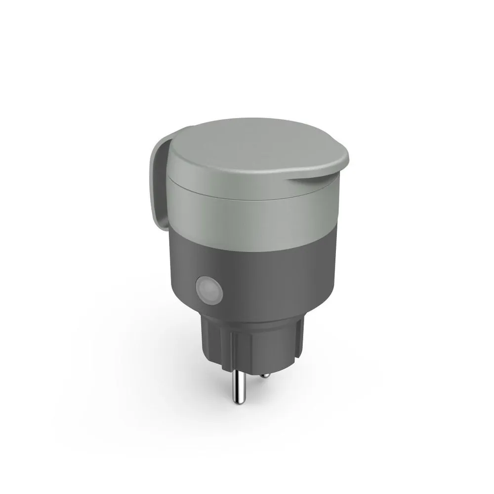 WLAN-Steckdose "Outdoor" ohne Hub, Sprach- u. App-Steuerung, 2.300W/10A, Gr (00176624)