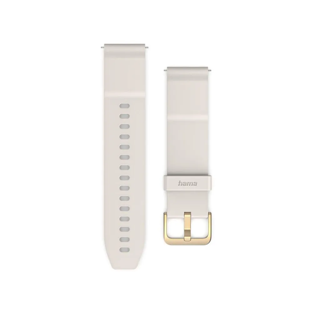 Bezahlarmband, NFC, kontaktlos bezahlen, für Uhr/Smartwatch, 20 mm, Beige