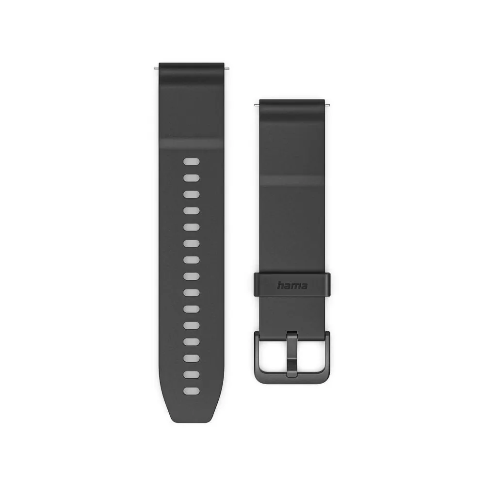 Bezahlarmband, NFC, kontaktlos bezahlen, für Uhr/Smartwatch, 22 mm, Schwarz